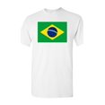 thumbnail image 1 of Brazil Country Flag Adult DT T-Shirt Tee, 1 of 2