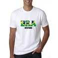 thumbnail image 1 of Brazil Diving - Olympic Games - Rio - Flag Men's Grey T-Shirt, 1 of 2