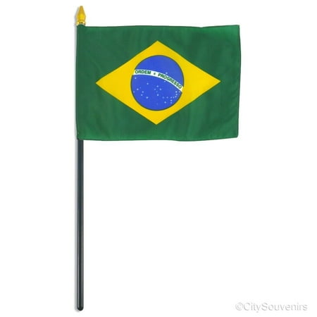 Brazil Flag (Small) - Souvenir Party Event Collectible Travel Gift