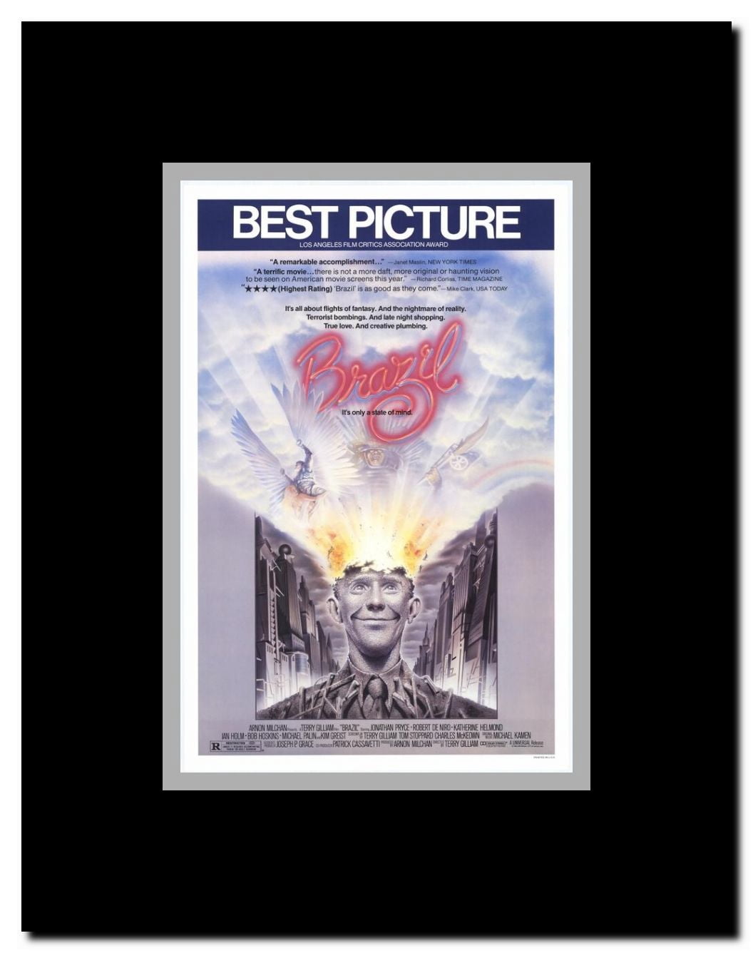 Brazil Framed Movie Poster
