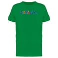 thumbnail image 1 of Brazil In Color Paint Tee Men's - Men T-Shirt, 2XL, 1 of 1