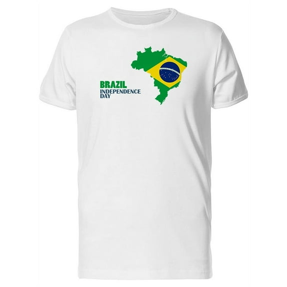 Brazil Independence Day T-Shirt Men -Image by Shutterstock, Male 3X-Large