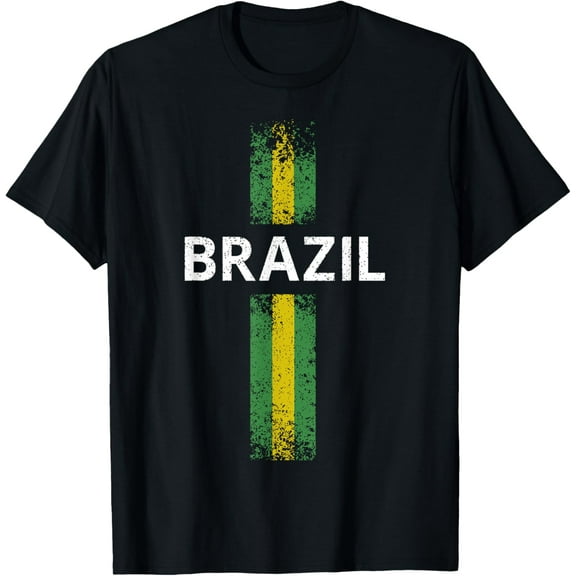 Brazil Jersey Football Brazilian Brazil National Pride T-Shirt