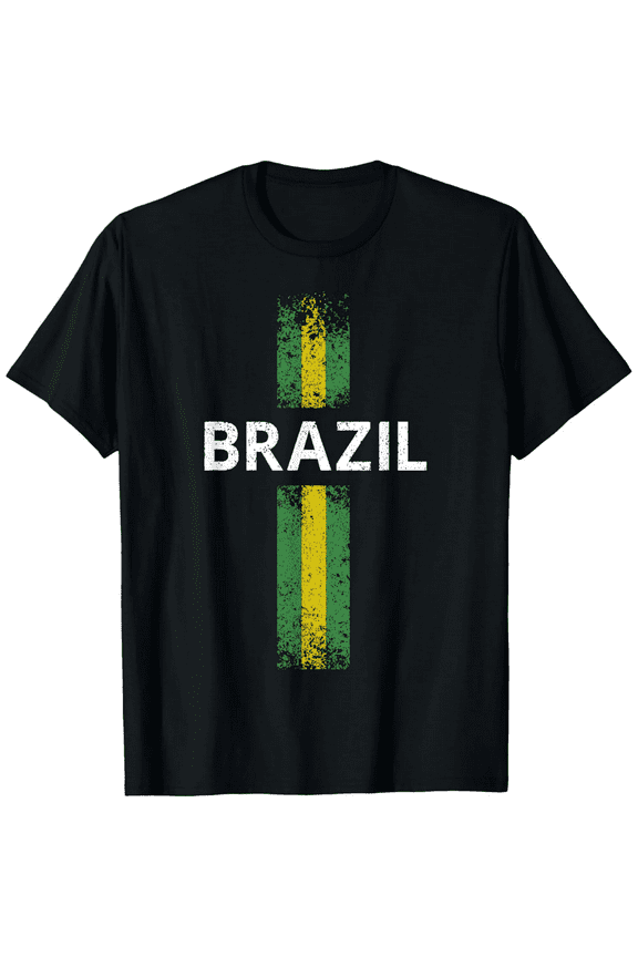 Brazil Jersey Football Brazilian Brazil National Pride T-Shirt