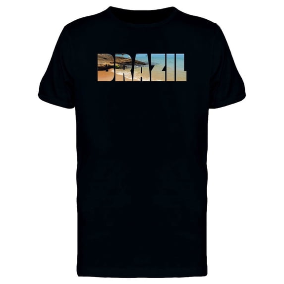 Brazil Lovers Cool Quote Tee Men's -Image by Shutterstock