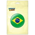 thumbnail image 1 of Brazil National Country Flag Refrigerator Button Magnet, 1 of 2