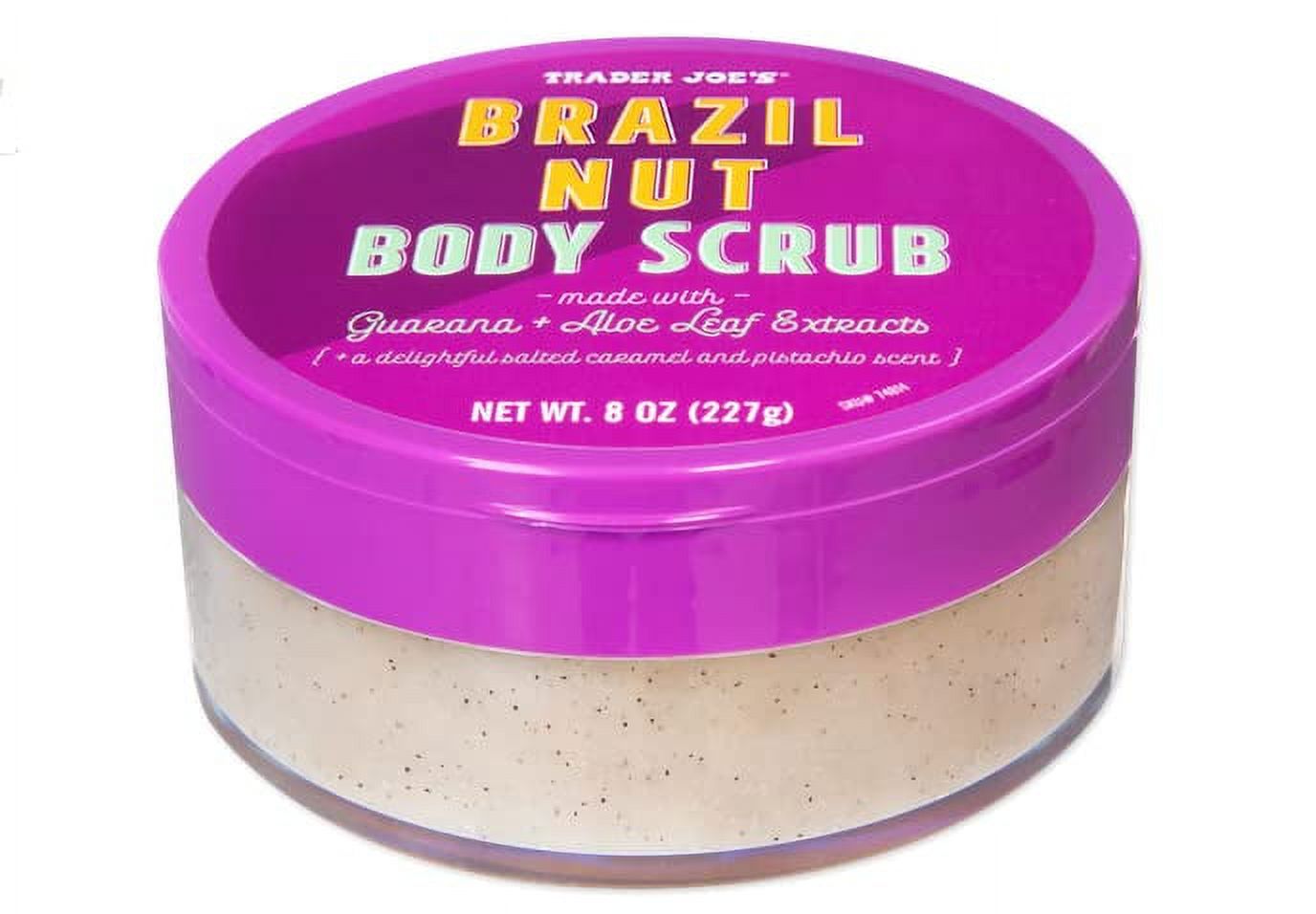 Brazil Nut Body Scrub 8 Ounces 227 Grams Pack of 1