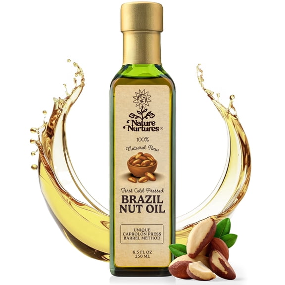 Brazil Nut Oil Raw First Cold Pressed Small Batch Handcrafted in Seattle USA