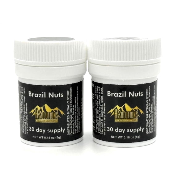 Brazil Nuts, Semilla Original, Brazilian Nuts, 10 Grams, 2 Pack HS