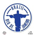 thumbnail image 1 of Brazil Rio De Janeiro - 5" Vinyl Sticker - For Car Laptop I-Pad - Waterproof Decal, 1 of 1
