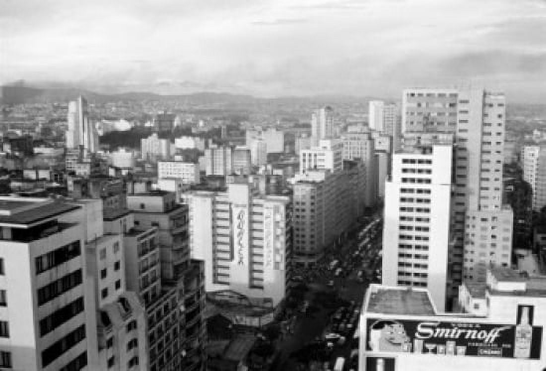Brazil Sao Paulo cityscape Canvas Art - (18 x 24)