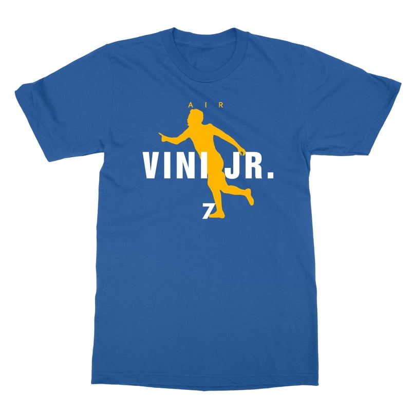 Brazil Soccer Tribute 2024 – Air Vini Jr Inspired Unisex T-Shirt (Royal ...