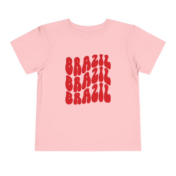 Brazil Toddler Shirt Gifts Boy Girl Size 2T-5T