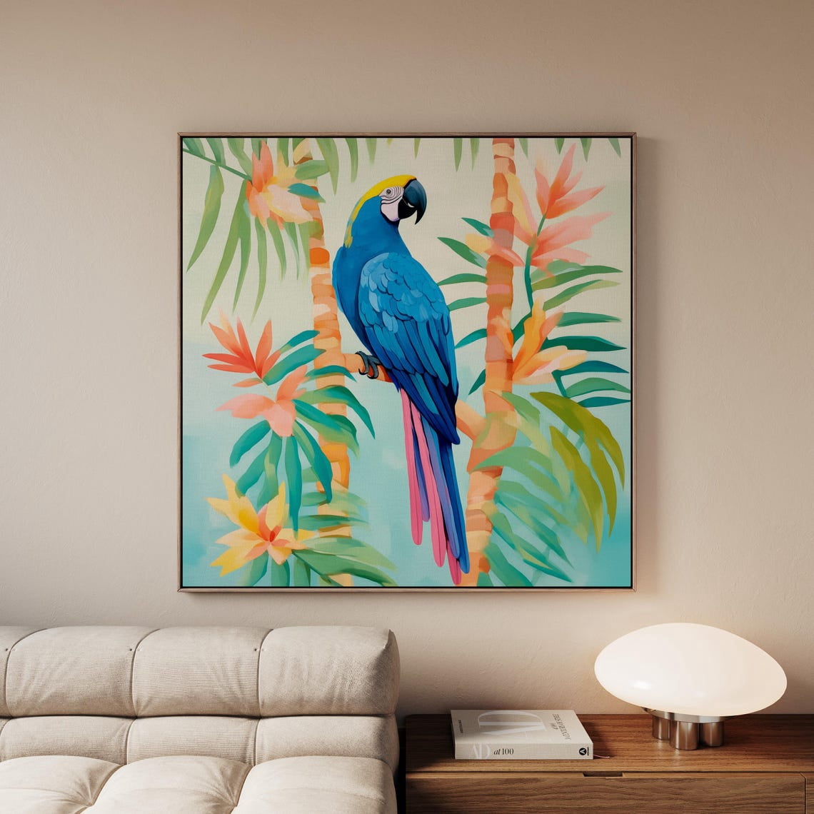 絵画 cana Brazil-Toucan-Samba-Wall-Art-