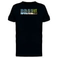 thumbnail image 1 of Brazil Travel Lovers Quote T-Shirt Men -Image by Shutterstock, Male 3X-Large, 1 of 2