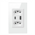 Brazil WiFi Smart Wall Socket with TypeC USB Port Individual Control