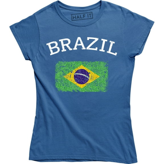 Brazil for Women Brazil Flag Brazil Gifts for Her T-Shirt