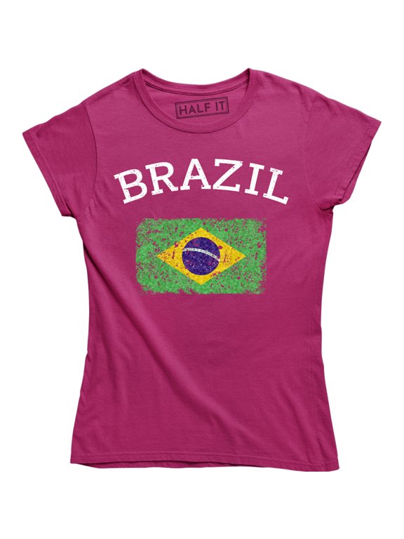 Brazil for Women Brazil Flag Brazil Gifts for Her T-Shirt