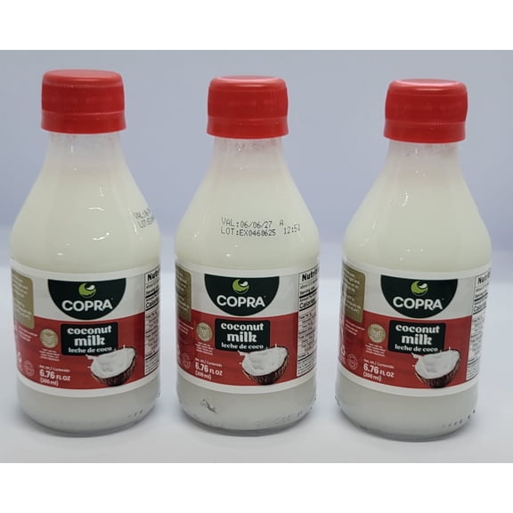 Brazil in Texas Cooking Bundle with Bracelet | Coconut Milk 6.76 fl oz PACK OF 3 | Leite de Coco