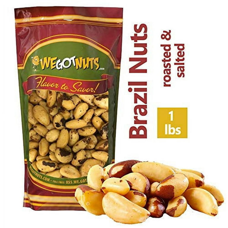 Roasted Brazil Nuts (Salted) | Brazil Nuts 