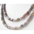 thumbnail image 1 of Brazilian Agate Bead Strand | 9.5x7mm | Grey/Lavender | Tube/Roundel | ~50 Bds, 1 of 4