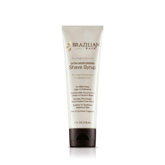 Brazilian Bare Tropical Coconut Moisturizing Shave Syrup