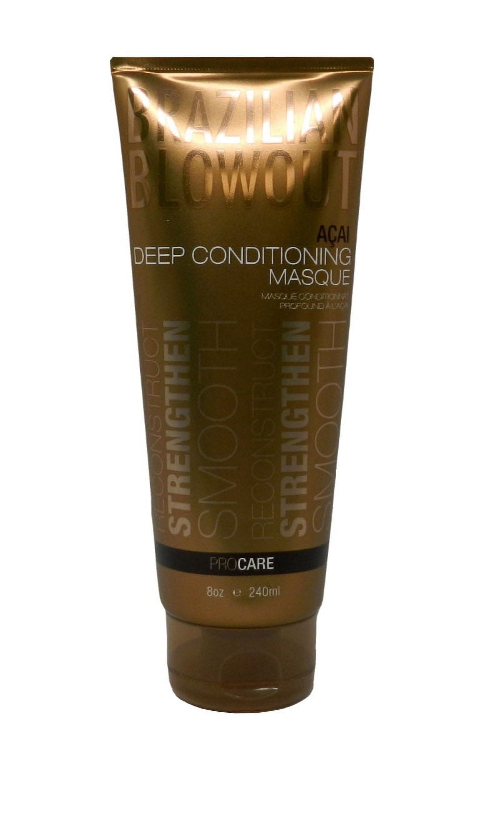 Brazilian Blowout Deep Conditioning Masque,8 Fl Oz (Pack of 1 ...