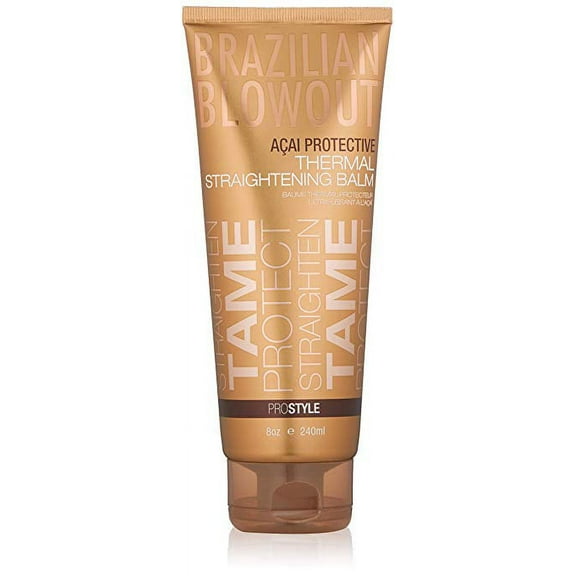 Brazilian Blowout Acai Protective Thermal Straightening Balm 8 oz