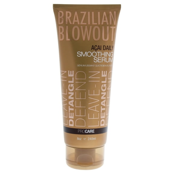 Brazilian Blowout Acai Smoothing Serum by Brazilian Blowout for Unisex - 8 oz Serum