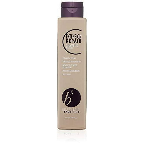 Brazilian Blowout B3 Bond Builder Extension Repair Shampoo 12 Oz