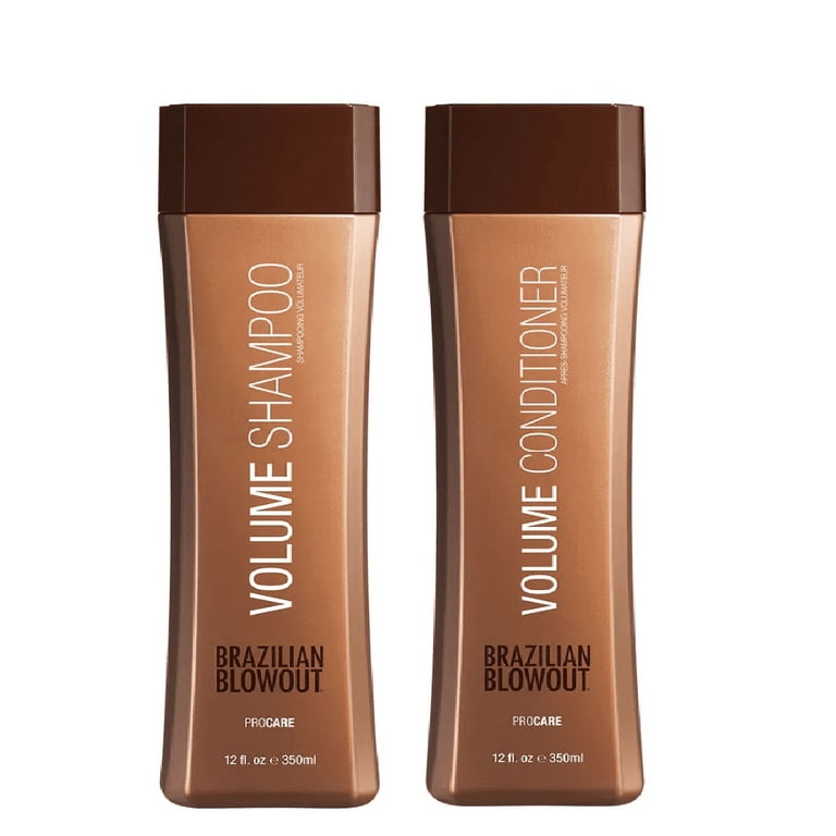 Brazilian Blowout Volume Anti-Frizz Shampoo and Conditioner 
