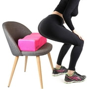Brazilian Butt Lift Pillow ? Dr. Approved for Post Surgery Recovery Seat ? BBL Foam Pillow + Cover Bag Firm Support Cushion Butt Support Technology - Pink