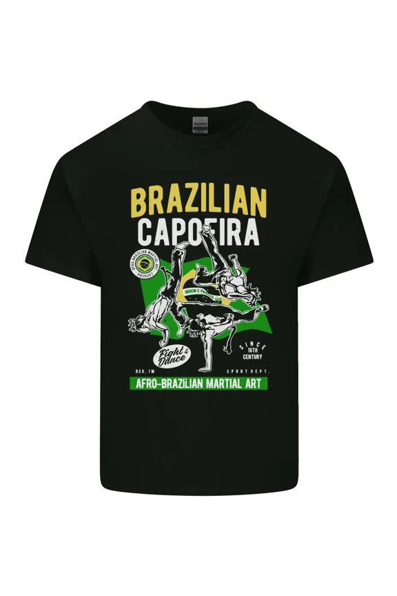 Brazilian Capoeira Mixed Martial Arts MMA for a Fighter and Fan K26233 Unisex T-Shirt – Extended Sizes Up to 5XL