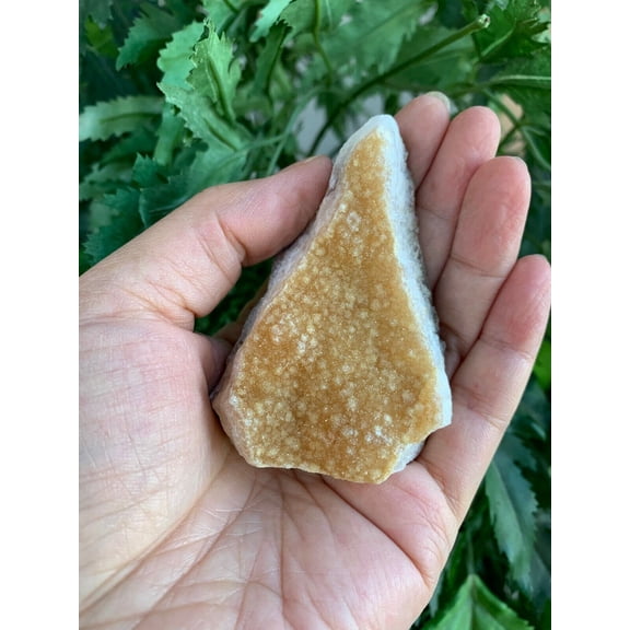 Brazilian Citrine Clusters With Cut / Flat Base, Honey Citrine Quartz Cluster, Citrine Cathedral, Money Stone, Success Stone (0.3-0.5 lb)