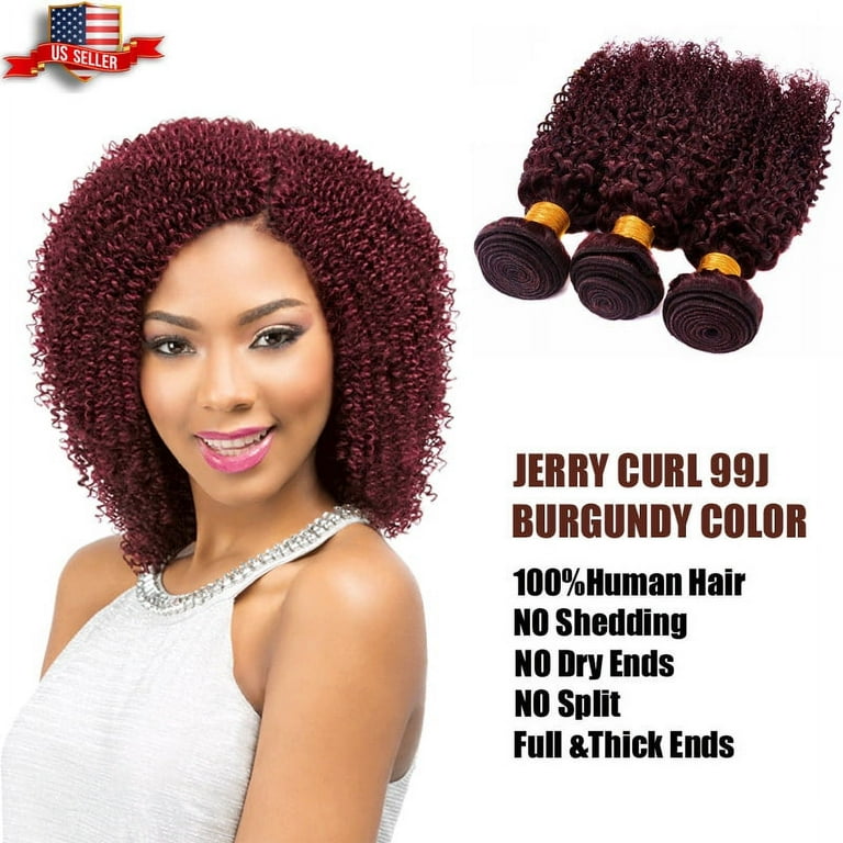 Human hair weave color 99j new arrivals
