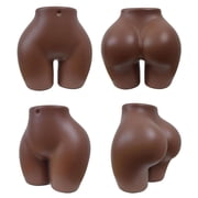 Brazilian Curvy Hip BBL Mannequin, Half Body African American Female with Full Hip, Curvy Hips for Fashion Mannequin DisplayHP01T
