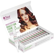 Brazilian Formula Keratin Plus 12 Pack   0.61 oz Each, Professional Hair Smoothing & Strengthening Treatment for Frizz-Free, Healthy Hair
