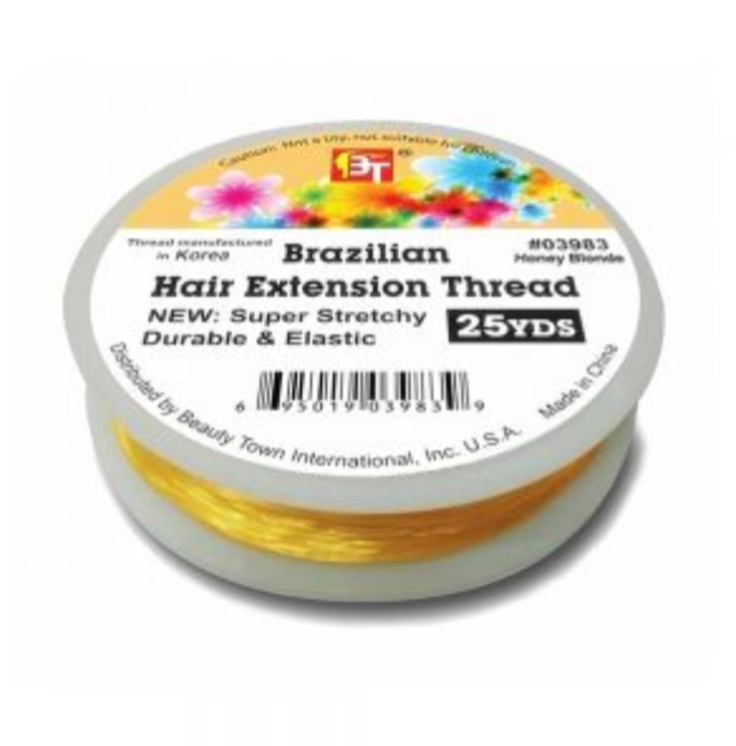 Brazilian Hair Extension Thread 25 yards - Walmart.com
