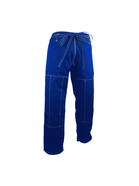 Brazilian Jiu Jitsu Gi Pants Traditinal Style BJJ Uniform Pants Blue