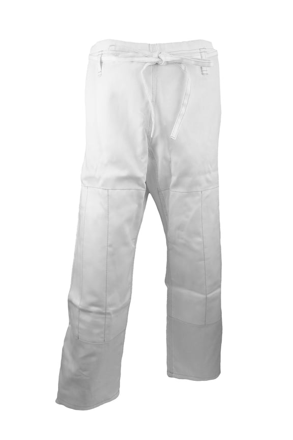 Brazilian Jiu Jitsu Gi Pants Traditinal Style BJJ Uniform Pants White