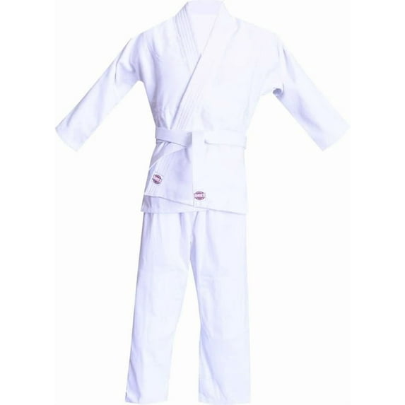 Brazilian Jiu Jitsu Gi Premium Rice-Grain Fabric, Double-Stitched Seams, Pants with Gusseted Crotch – Jacket & Pants Set 4/A2