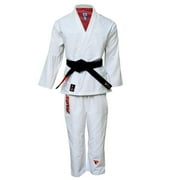 Brazilian Jiu Jitsu Gi Ray Series for Adult Men by Fadi Sports - White Color A1