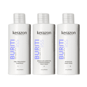 Brazilian Keratin Straightening Treatment Kit Keratina KERAZON Buriti Liss Collagen Pro For All Hair Types