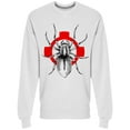 thumbnail image 1 of Brazilian Spider On Crosshatch   Sweatshirt Men -Image by Shutterstock, Male XX-Large, 1 of 2