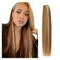 thumbnail image 1 of Brazilian Straight Hair Weave Bundles 14"-28" Hight Ratio Remy Hair Extensions 100g/pc, 1 of 6