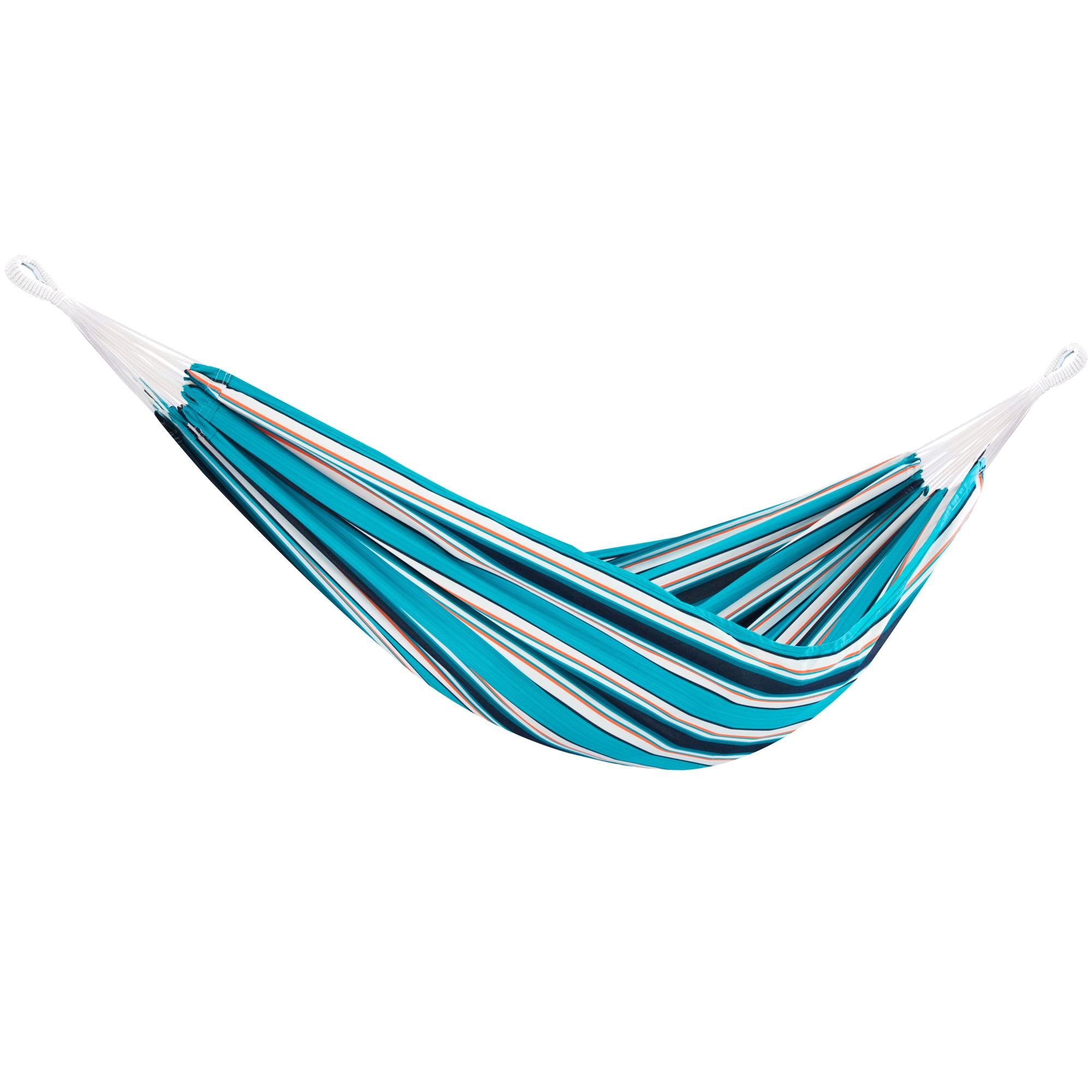 Surfside Blue and White Striped Acrylic Double Hammock