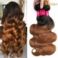 thumbnail image 1 of Brazilian T1b 30 Ombre Body Wave Virgin, 1 of 7