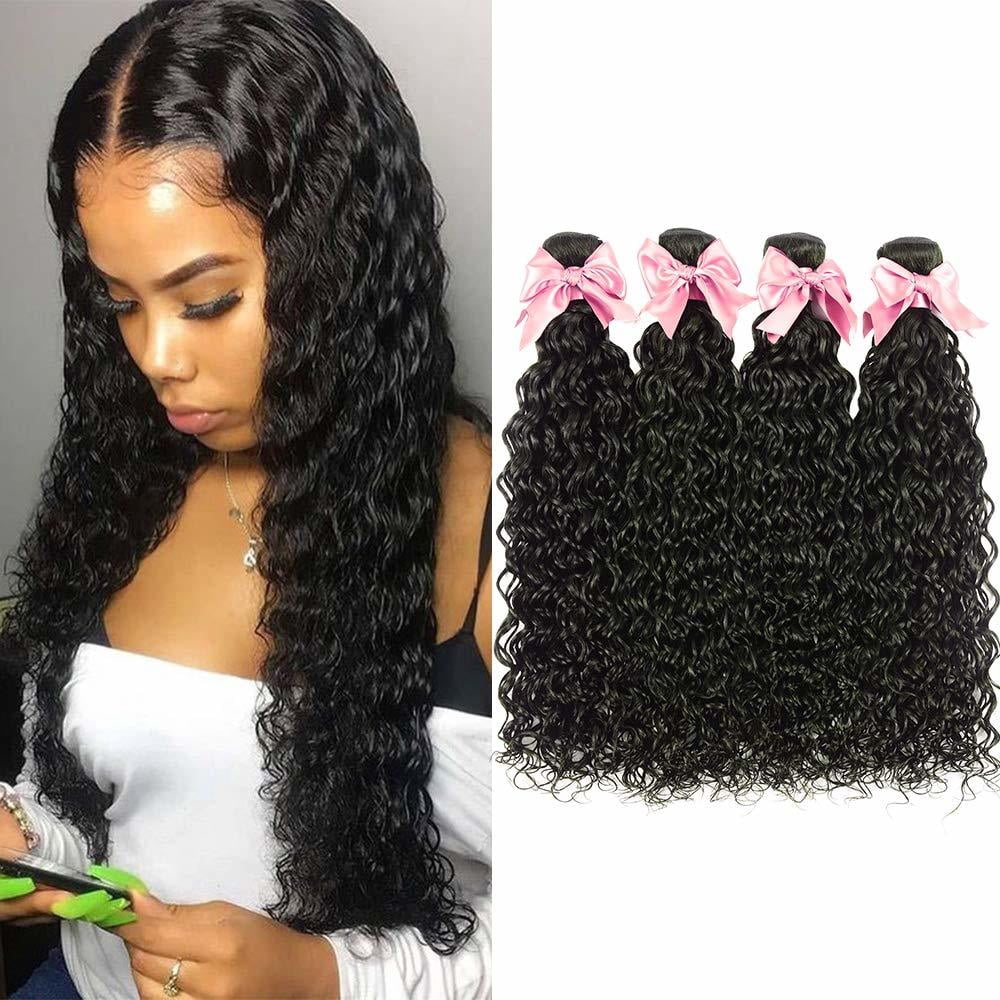 Brazilian Water Wave Bundle Human Hair 4 Bundle 100% Virgin  display picture 2