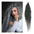 thumbnail image 1 of Brazilian Wavy Human Hair Bundles Natural Black Wig Weave Extensions For Women, 1 of 6
