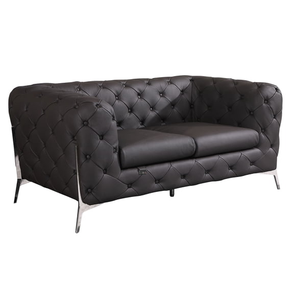Brazilian Wood Frame, Leather Main Part / Comfortable Seating for Reading